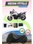 Siyah Neon Fitilli Bmw F 800 R Uyumlu Motor Brandası 1