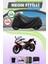 Siyah Arka Çanta Uyumlu Neon Fitilli Yamaha Yzf R25 Uyumlu Motor Brandası 1