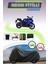 Siyah Neon Fitilli Yamaha Yzf R3 Uyumlu Motor Brandası 1