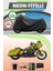Siyah Arka Çanta Uyumlu Neon Fitilli Harley Davidson Road Glide St Uyumlu Motor Brandası 1