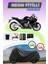 Siyah Neon Fitilli Honda Vfr 1200 F Uyumlu Motor Brandası 1