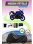 Siyah Neon Fitilli Yamaha Yzf R25 Abs Uyumlu Motor Brandası 1