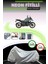 Gri Neon Fitilli Bmw R 1300 Gs Uyumlu Motosiklet Brandası 1