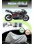 Gri Neon Fitilli Ducati 848 Evo Uyumlu Motosiklet Brandası 1