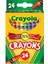 24 Colorful Crayons-Amerikan-Nontoxic-24 Renk Mum Boya Seti 1