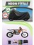 Siyah Arka Çanta Uyumlu Neon Fitilli Ktm 400 Sxc Uyumlu Motor Brandası 1