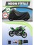 Siyah Arka Çanta Uyumlu Neon Fitilli Kawasaki Ninja 650 Krt Edition Uyumlu Motor Brandası 1