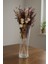 Modern Tasarım Cam Vazo – 30 cm Şeffaf Dekoratif Çiçeklik 2