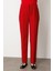 Düz Kesim Boru Paça Pantolon Kırmızı 05027 1