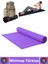 Taşıma Askılı Konforlu Su Geçirmez Kaymaz Pilates Aerobik Fitness Çadır Zemin Yer Minderi Kamp Matı 3