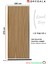 Mdf Ahşap Akustik Duvar Paneli 100 x 275 cm (Kayın) 1