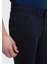 Lacivert Düz Dokuma Slim Fit Casual Pamuk Karışımlı Pantolon 4