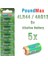 Alkalin 5x 4LR44 (4AG13, L1325), 6V | 1x 5'li Paket 2