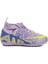Lila Mor Çoraplı Çocuk Halı Saha Ayakkabısı Air 600 F 2