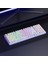 K99 Pro Hotswap Rgb Windows/macos Uyumlu Kablolu, Kablosuz, Bluetooth %95 Mekanik Oyuncu Klavye Beyaz Topography 4