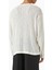 Commas Pointelle Knit Sweater, Kırık Beyaz Pamuk & Keten, Zarif Yuvarlak Yaka 3
