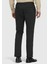 Antrasit Düz Örme Jogging Fit Casual Pantolon 4