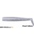 Sandeel Pearl Silver 10CM 7gr Levrek Silikonu 5 Adet 2