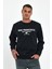 Süperlife Erkek Bisiklet Yaka Rahat Kalıp Içi Polarlı 3 Iplik Baskılı Swetashırt SPR24SW27 4