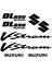 Suzuki V-Strom Dl 650 Sticker Etiket Modeli 1