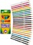24 Colorful Pencils-Amerikan-Nontoxic- 24 Renk Kuru Boya Seti Kalemtıraş Hediyeli 2