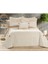 Brillance Çift Kişilik Yatak Örtüsü Krem Cappucino 3