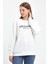 Kadın Bisiklet Yaka Rahat Kalıp 3 Iplik Kalın Californıa Baskılı Sweatshirt SPR24SWK32 4