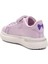 Lila Rugan Simli Cırtlı Hafif Esnek Kız Çocuk Spor Ayakkabı 2540-26K P 4