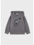 Erkek Çocuk Kapşonlu Sweatshirt Gri 2
