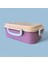 Paslanmaz Çelik Yemek Saklama ve Taşıma Kabı Pembe 450 ml P4865 1