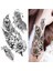 Tüy Figürlü Geçici Dövme Tattoo 3