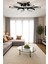 Levora Modern Tasarım - Salon - Mutfak - Yatak Odası Bronz Renk Beyaz Işıklı LED Avize 1