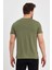 Erkek Pamuklu Kısa Kollu V Yaka T-Shirt 3