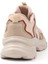 Kadın Bej Kahve Fileli Sneaker Günlük Ortopedik Spor Ayakkabı 5