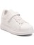 Beyaz Cırtlı Hafif Unisex Çocuk Spor Ayakkabı 2540-26K F 3