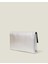 Foldover Clutch Silver 5