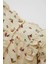 Kız Bebek Bisiklet Yaka Twill Çiçek Desenli Uzun Kollu Gömlek D2993A524AU 7
