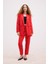 Crop Klasik Kumaş Pantolon Carrot Fit Fermuarlı Yüksek Bel Basic Düz Dar Paça C2466AX24AU 10