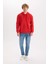 Regular Fit Kapüşonlu Atatürk Baskılı Sweatshirt D2693AX24AU 7
