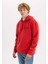Regular Fit Kapüşonlu Atatürk Baskılı Sweatshirt D2693AX24AU 8