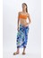Regular Fit Desenli Vual Pareo-Fall in Love D2745AXNS 9