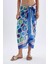 Regular Fit Desenli Vual Pareo-Fall in Love D2745AXNS 12