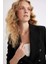 Oversize Geniş Kalıp Gömlek Yaka Düğmeli Basic Düz Blazer Ceket D3155AX24AU 11