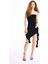 Straplez Asimetrik Mini Abiye Elbise 11