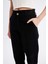 Paperbag Gabardin Kumaş Pantolon Yüksek Bel Cepli Basic Düz Standart Paça S2790AZ24WN 13