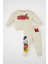 Erkek Bebek 2'li Takım Disney Mickey & Minnie Bisiklet Yaka Sweatshirt Beli Lastikli Jogger Eşofman Altı D1890A524AU 8