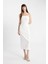 Bodycon Vücudu Saran Straplez Maxi Abiye Elbise D3268AXNS 13