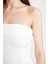 Bodycon Vücudu Saran Straplez Maxi Abiye Elbise D3268AXNS 15