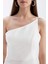 Bodycon Vücudu Saran Tek Omuzlu Kolsuz Mini Abiye Elbise D3272AXNS 18