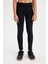 Kız Çocuk Standart Boy Siyah Basic Düz Tayt D3226A824WN 11